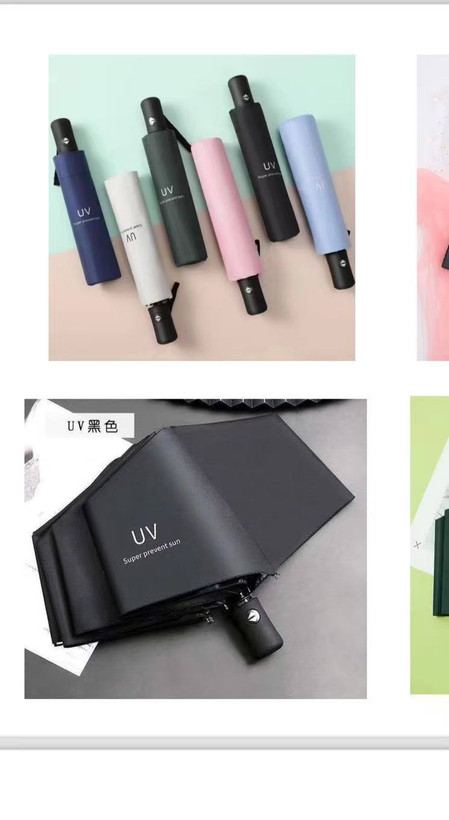 چتر فول اتومات uv دار وارداتی بادشکن دو لایه با رنگبندی جذاب