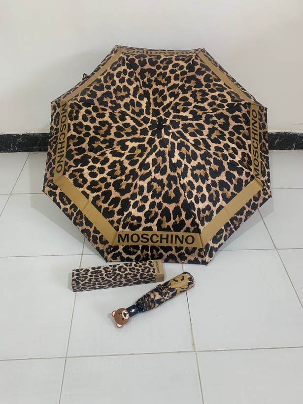 چتر اتومات وارداتی پلنگی برندMOSCHINO