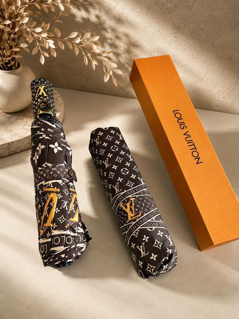 چتر اتومات وارداتی برند لوزیتونLOUIS VUITTON