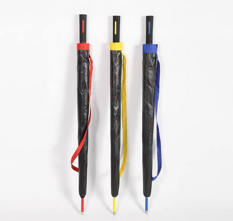 ☂️چتر فایبرگلاسsport ☂️تمام مشکی زیر رنگی (زرد،ابی،قرمز) ☂️نیم اتومات⬆️ ☂️۸فنره ☂️فنر(فایبرگلاس) ☂️دو نفره ☂️با کیفیت و خیلی بادوام دسته راست