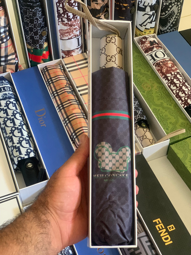 چتر وارداتی برند گوچی جعبه دار